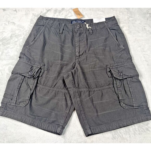 American Eagle Outfitters Other - American Eagle Mens 33 Longboard Cargo Shorts Dark Grey NWT